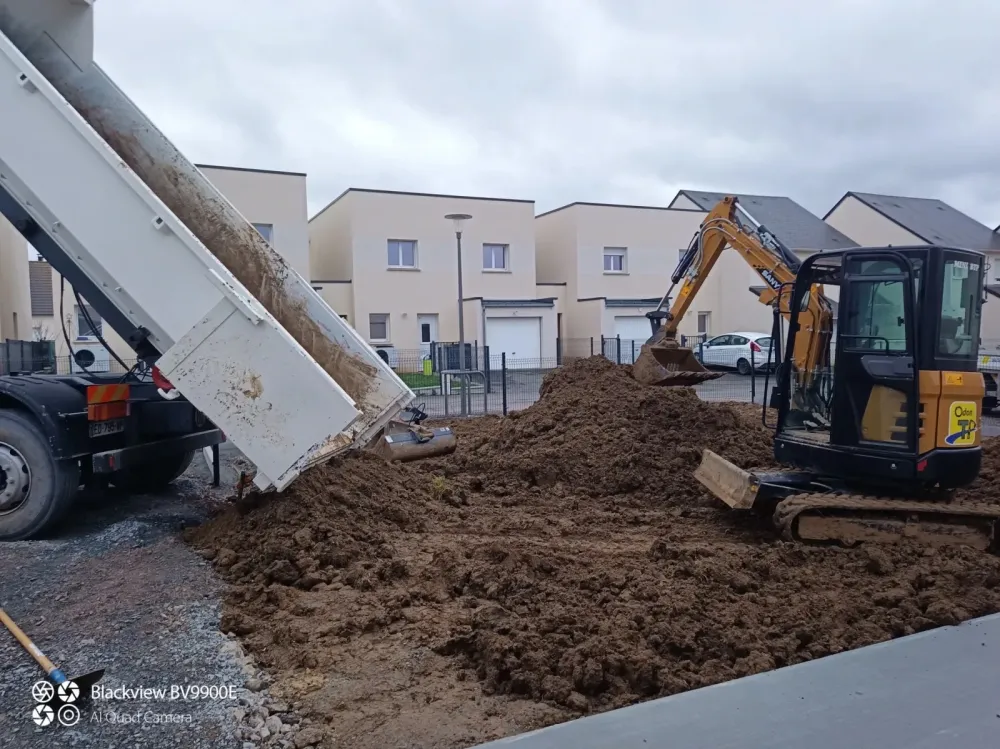 Travaux de terrassement